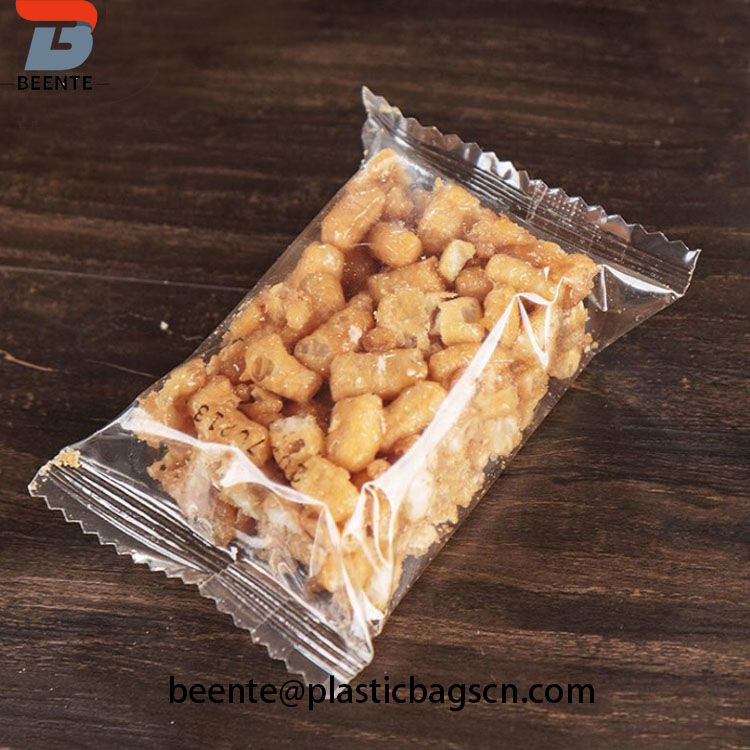 Tas Kemasan Plastik Snack Dengan Tear Notch